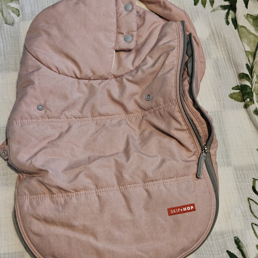Skip Hop Light Pink Imfant Car Seat Cover